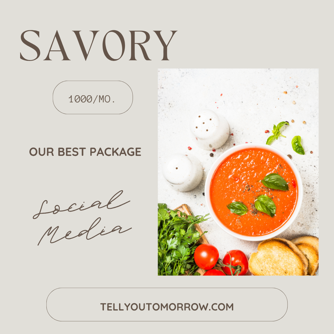 Savory Social Posting